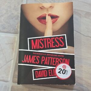 Mistress by James Patterson & David Ellis - Black & Red Paperback